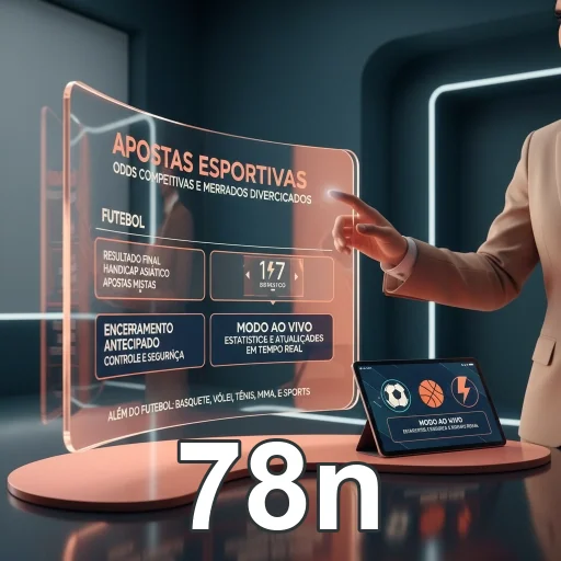 Ilustração de Aproveite slots e jogos ao vivo no 78n com segurança