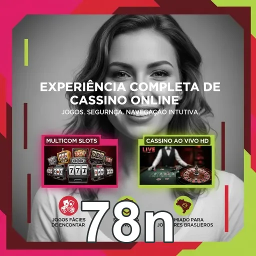 Ilustração de Aproveite slots e jogos ao vivo no 78n com segurança