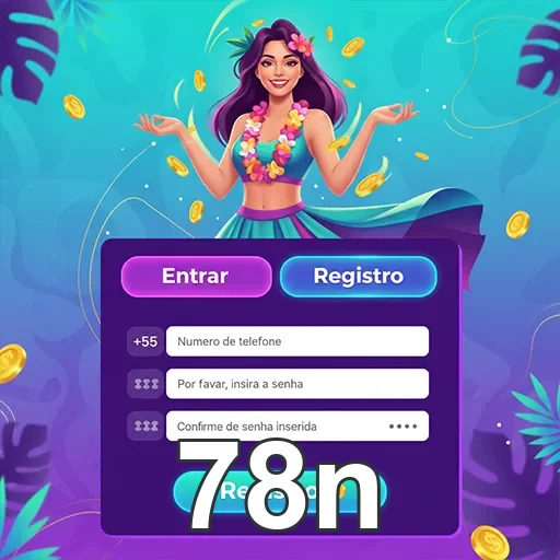 Ilustração de Acesse o 78n para um login rápido e seguro